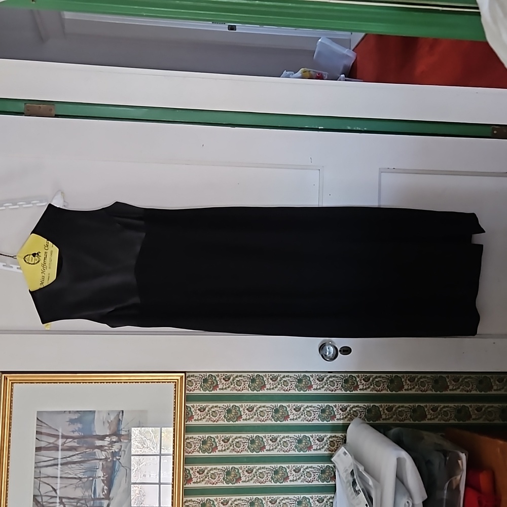 Classic black Tahari gown